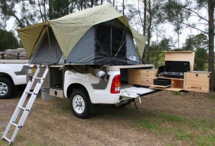  Pickup  Bed Style Camper Compact Camping Concepts