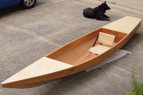 guide to get plans for plywood kayak distance