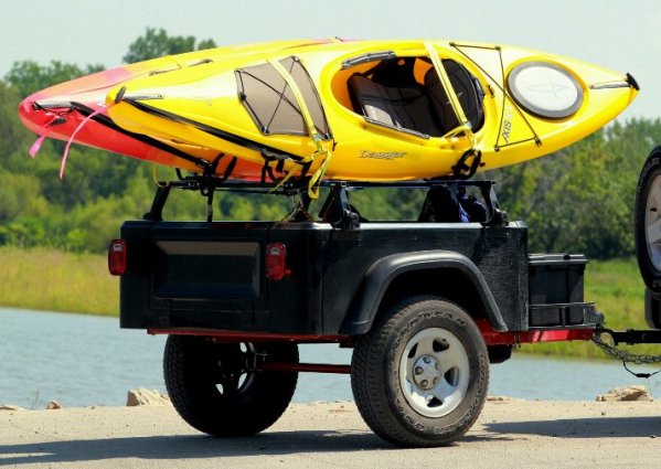 kayak trailer | Compact Camping Concepts